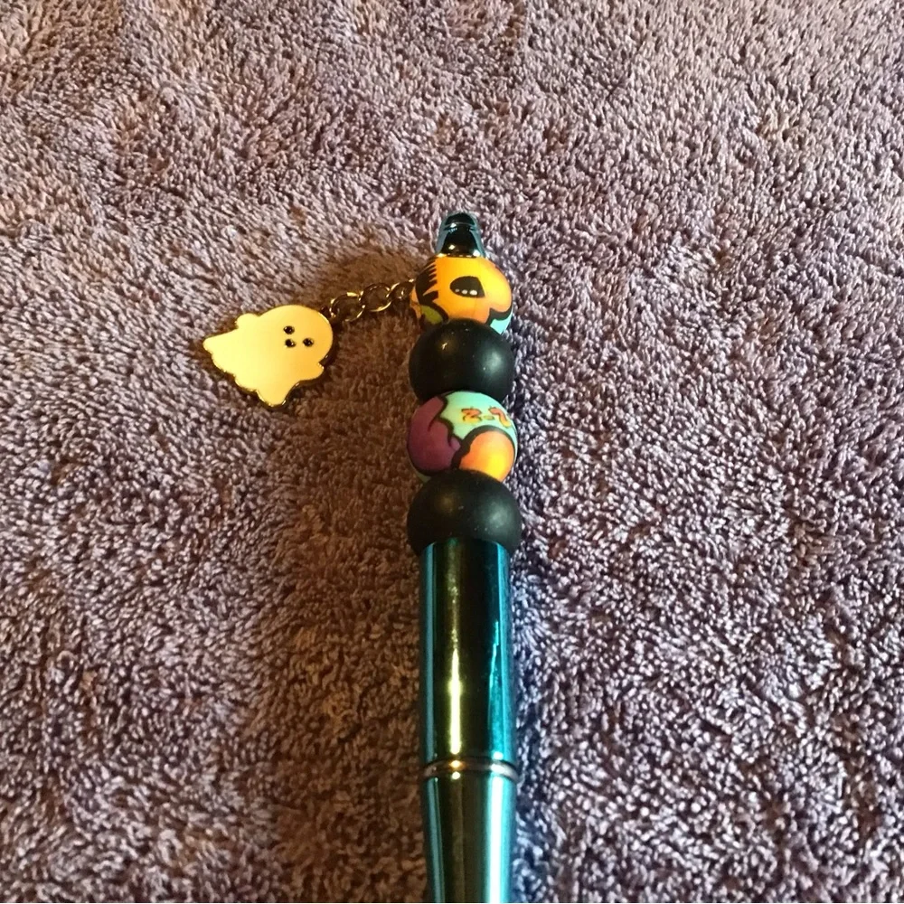 Halloween Themed Pens with Charms